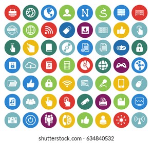 computer icons set