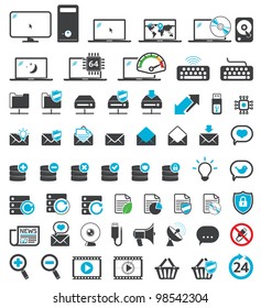 Computer icons set