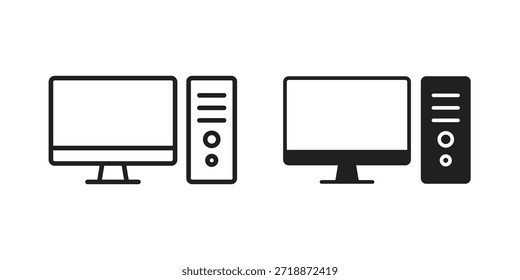 Computer icons sign vectors. suitable for web, app, infographic, etc