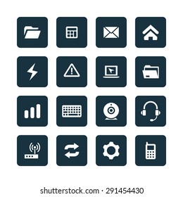 computer icons universal set for web and mobile 