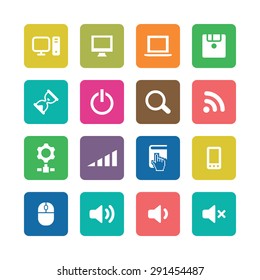 computer icons universal set for web and mobile 
