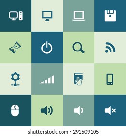 computer icons universal set for web and mobile 