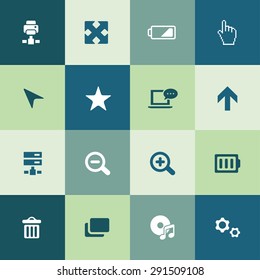 computer icons universal set for web and mobile 