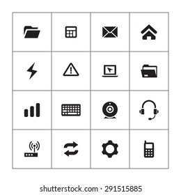 computer icons universal set for web and mobile 