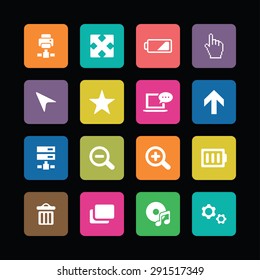 computer icons universal set for web and mobile 