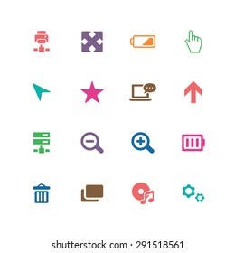 computer icons universal set for web and mobile 