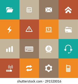 computer icons universal set for web and mobile 