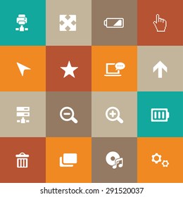 computer icons universal set for web and mobile 
