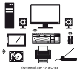 computer Icons vector black icon on white background