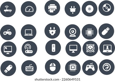 Computer icons vector design web