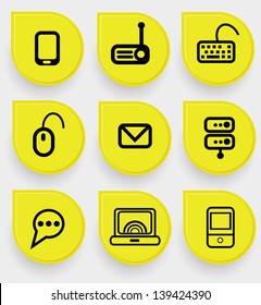 Computer icons,vector