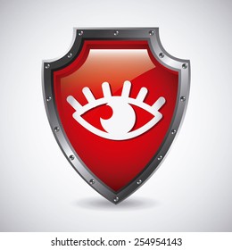 computer infection design, vector illustration eps10 graphic 