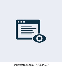 Computer infection design, vector illustration 