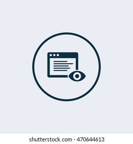 Computer infection design, vector illustration 