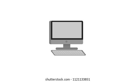Computer insolated illustration