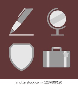 Computer and intellectual technologies icons.