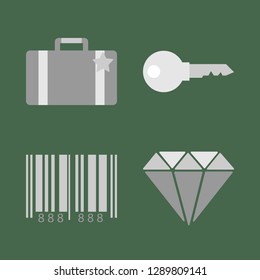 Computer and intellectual technologies icons.