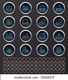 Computer and Internet Buttons