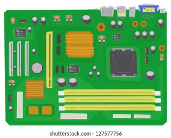 computer isolated motherboard