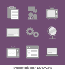 Computer and IT. Vector format.