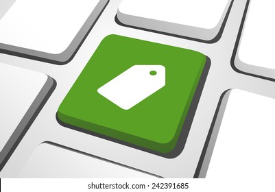 Computer Key : Tag Vector