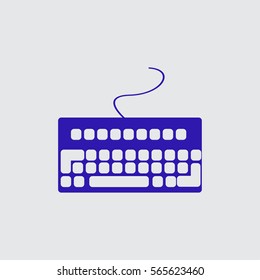 computer keyboard. 