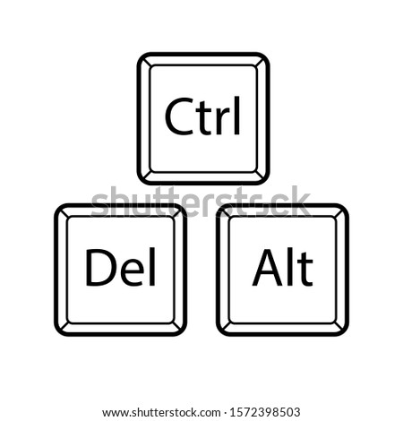 Computer keyboard button combination 