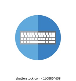 computer keyboard hardware isolated icon vector illustration design