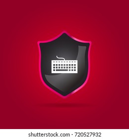 Computer keyboard icon