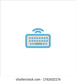 computer keyboard icon flat vector logo design trendy illustration signage symbol graphic simple