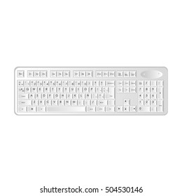 computer keyboard icon image 