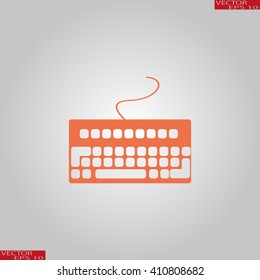 computer keyboard. Input device