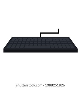 computer keyboard isolated icon