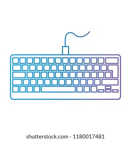 computer keyboard isolated icon