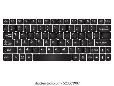 13,369 Qwerty Keyboard Images, Stock Photos & Vectors | Shutterstock