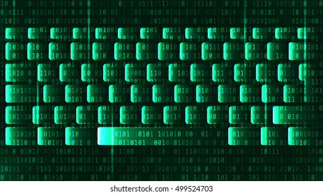 Computer keyboard and matrix coding
