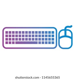 computer keyboard and mouse