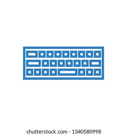 Computer Keyboard sign icon - vector