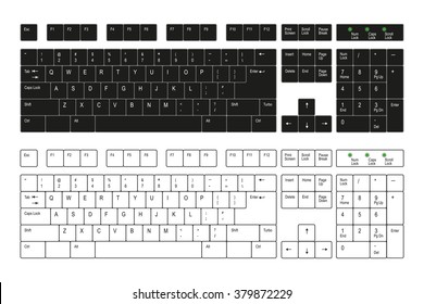 36,331 Keyboard Layout Images, Stock Photos & Vectors | Shutterstock