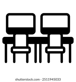 Computer Lab icon for web, app, infographic, etc