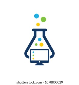 Computer Lab Logo Icon Design