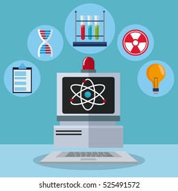 computer laboratory test molecule atom idea