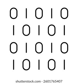 Computer Language Line Icons. AI, Brain, Robot, Bot, Technology, Mind, AI Agent, Intelligent Icons Editable Stroke Vector Illustration
