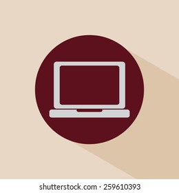 computer laptop icon