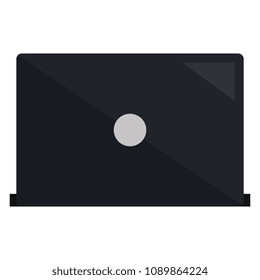computer laptop isolated icon
