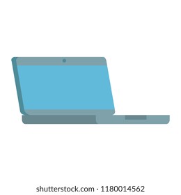 computer laptop isolated icon