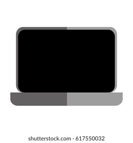 computer laptop isolated icon