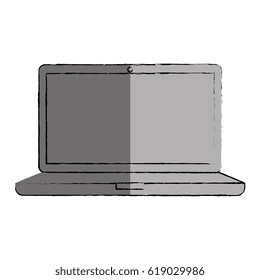 computer laptop isolated icon