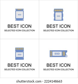 el conjunto de iconos de hardware de almacenamiento de ordenador y portátil puede utilizarse para imprimir y digitalizar