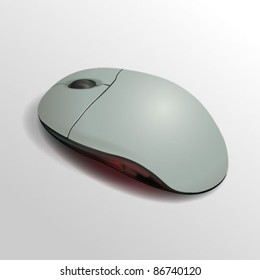 Computer laptop vector mouse. Easy editable for Tour design.